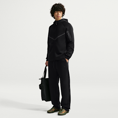 Nike Tech Men's Fleece Open-Hem Trousers with Reflective Design